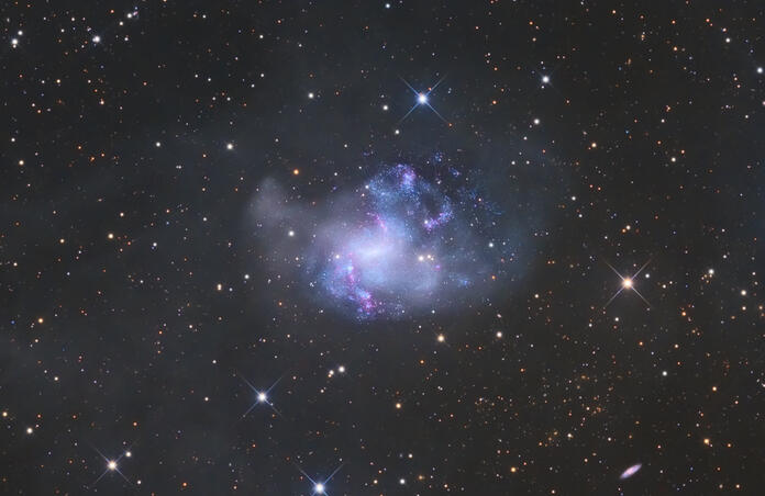 NGC 1313 The Topsy Turvy Galaxy
