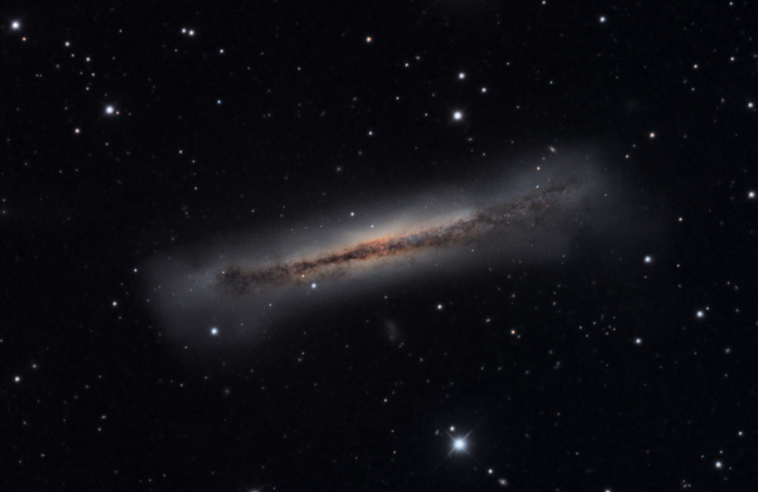 NGC 3628 - THE HAMBURGUER GALAXY