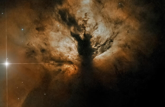 Flame nebula 