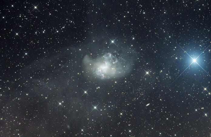 Topsy Turvy Galaxy - NGC 1313 