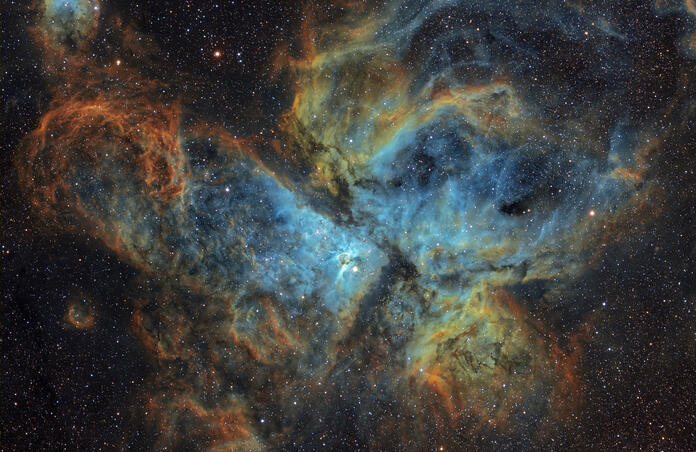 Eta Carinae Nebula Narrowband