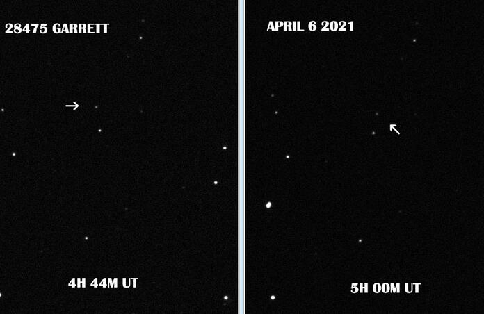 Minor Planet 28475 Garrett