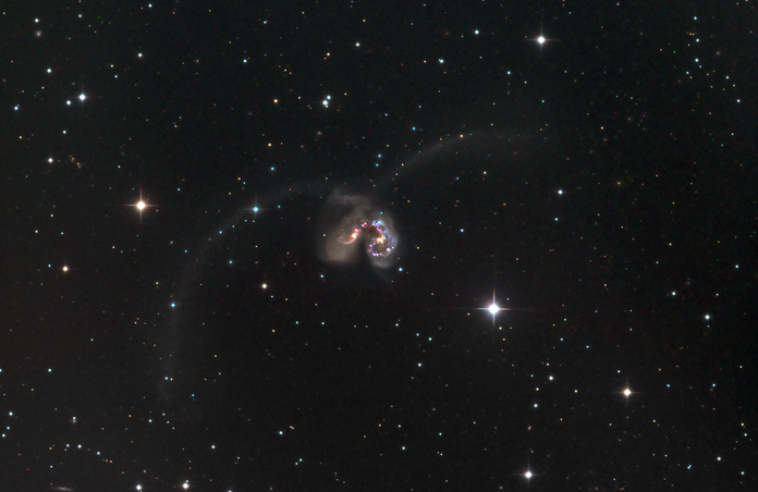 NGC 4038  ANTENNAE GALAXIES