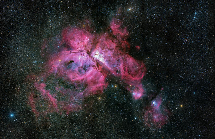 Widefield image Carina Nebula
