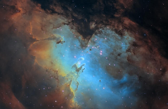 M16 Eagle Nebula SHO