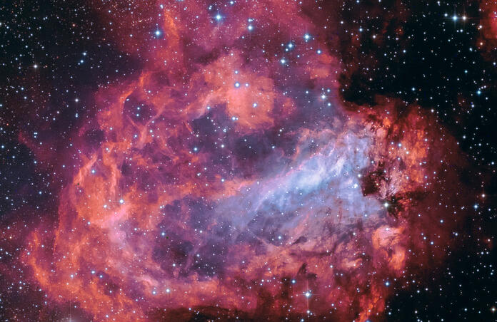Omega nebula LRGB