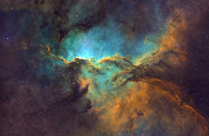 NGC 6188 in SHO 
