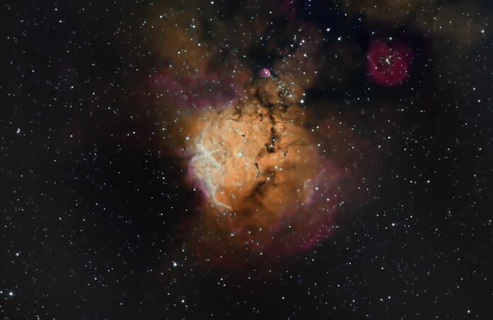  NGC2467 "Skull and Crossbones Nebula" HOS