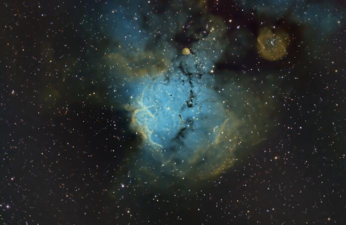 NGC2467  "Skull and Crossbones Nebula" SHO
