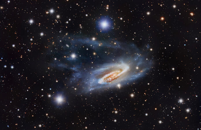 NGC 3981 - Spiral Galaxy