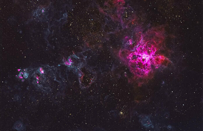 The Tarantula Nebula aka 30 Doradus