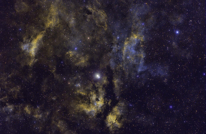 Sadr Nebula in Cygnus