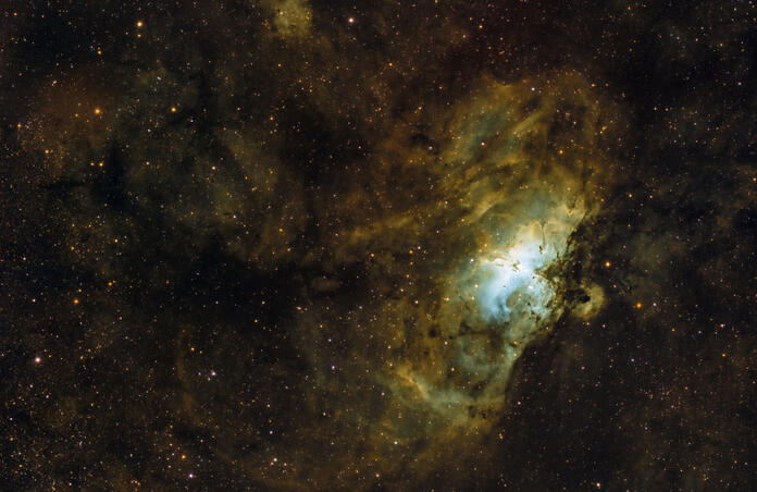 Eagle Nebula (M16) with CHI-6