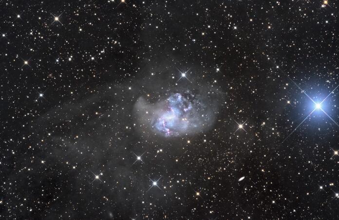 Topsy Turvy Galaxy (NGC 1313)