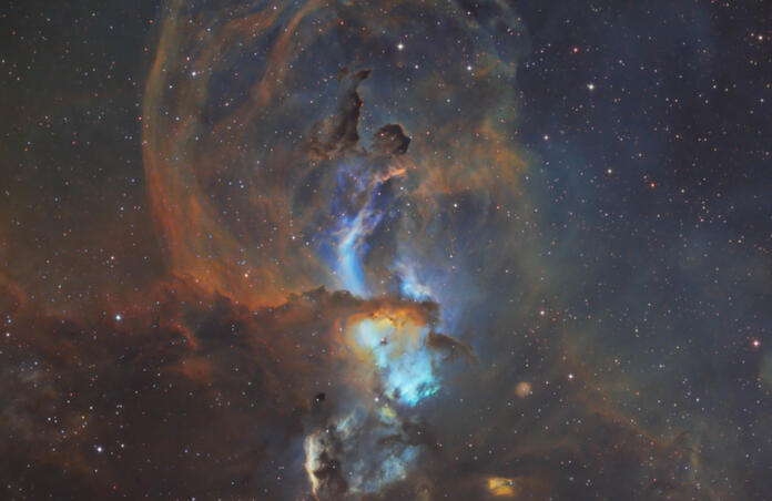 The Statue of Liberty Nebula
