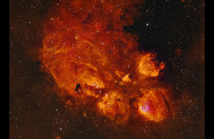 NGC6334 The Cat's Paw Nebula