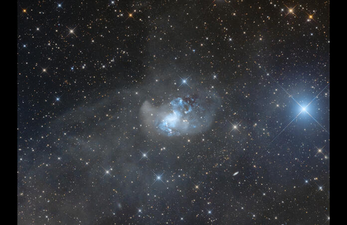 NGC1313 The Topsy Turvy Galaxy and IFN, IOTD at Astrobin