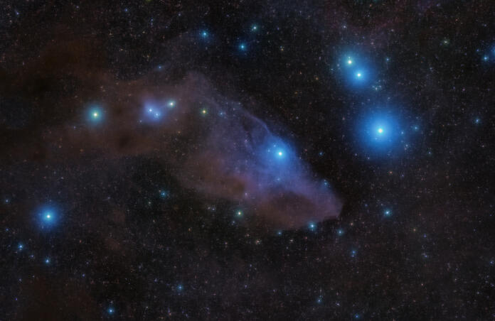 Blue Horsehead Nebula - IC 4592