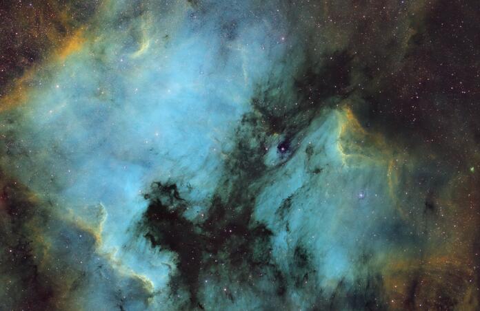 North America and Pelican Nebulas