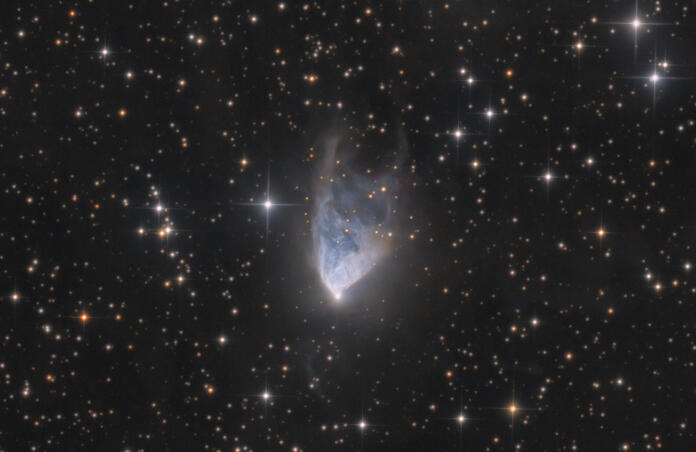 Hubble's Variable Nebula LRGB