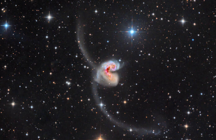 Antennae Galaxies LRGB One-Click Observations