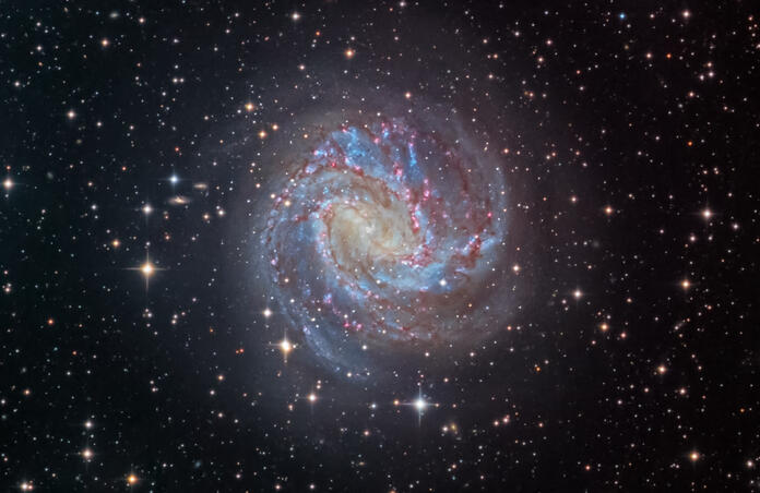 Messier 83 the Southern Pinwheel Galaxy in Hydra