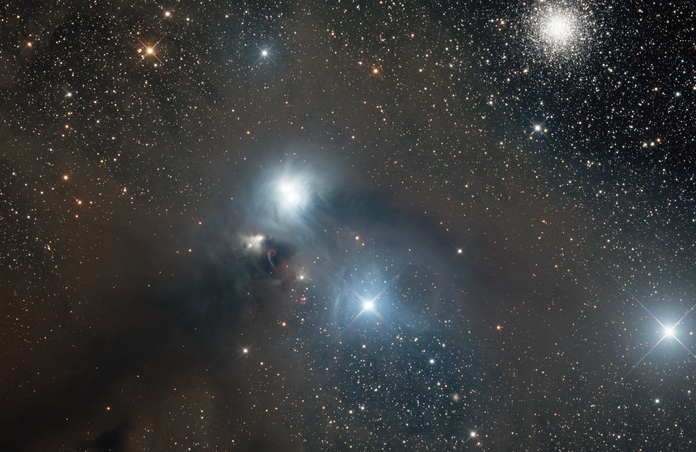 NGC 6723 globular cluster & NGC 6729 nebula