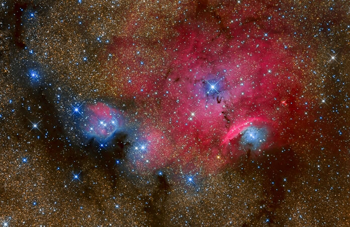 NGC 6559 - wide field