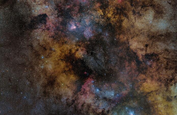 Milky Way from Sagittarius to Scutum (mosaic)