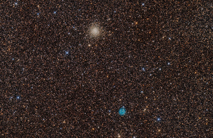 A pair of gems: IC 1295 and NGC 6712