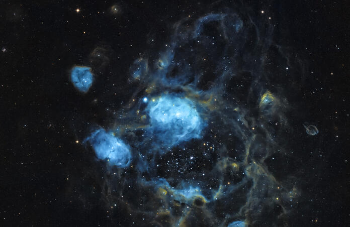 NGC 1763 aka the Bean Nebula