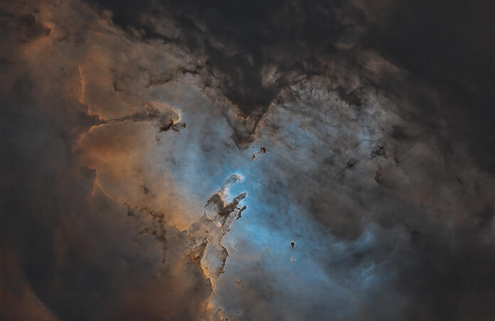 Starless The Eagle Nebula - Pillar Of Creation