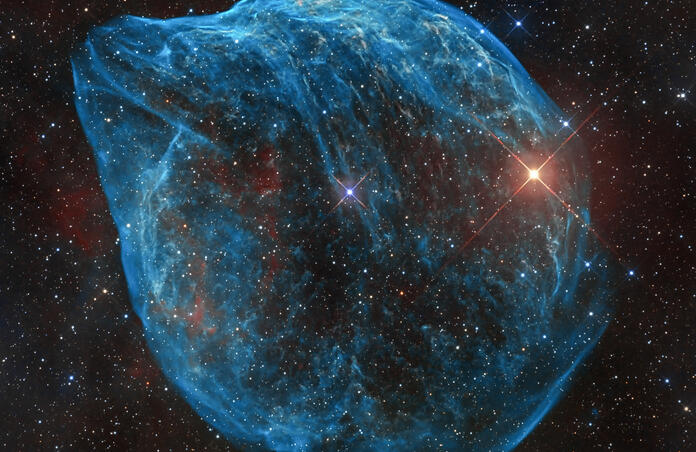 SH2-308 (The Dolphin Head Nebula)