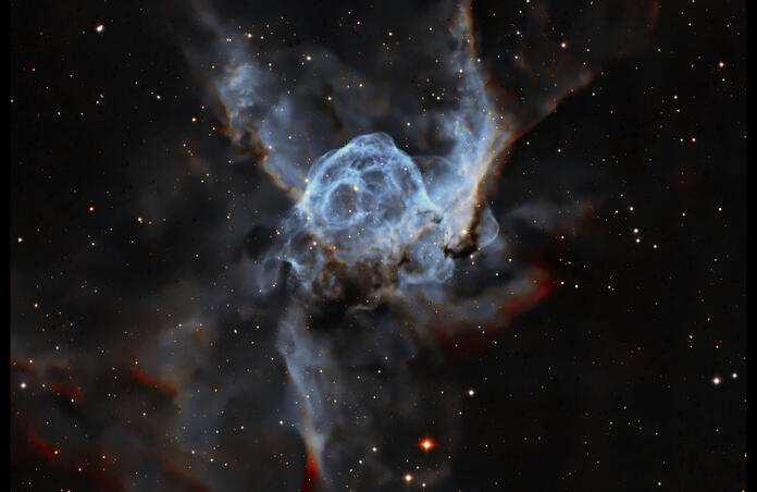 Thor's Helmet nebula / NGC 2359