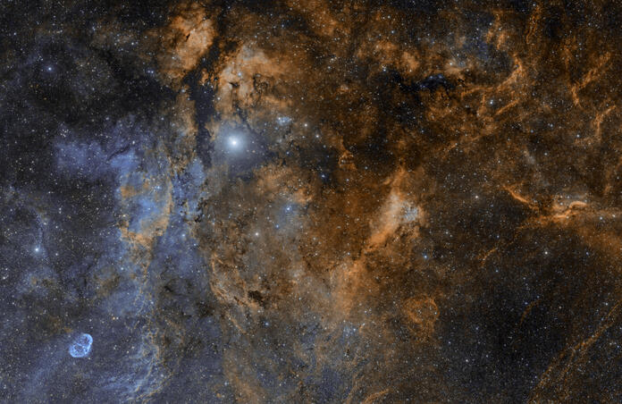 IC 1318 and NGC 6888