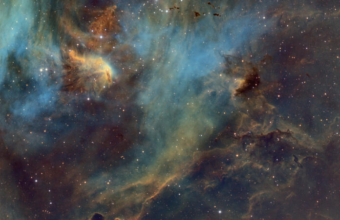 IC 2948 The Running Chicken Nebula