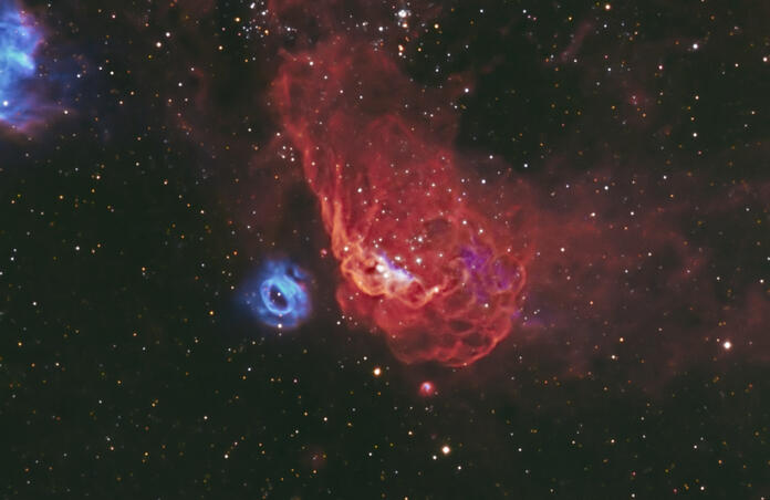 NGC2014 & NGC2020 - HSO PALETTE