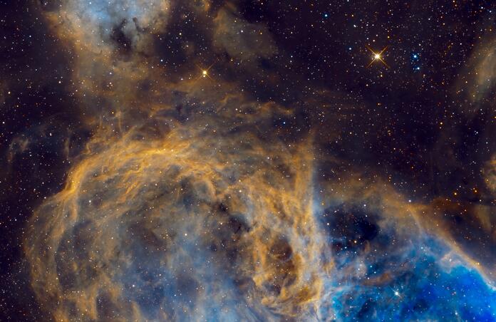 NGC3324 - SHO Palette