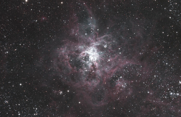 First LRGB attempt of Tarantula Nebula