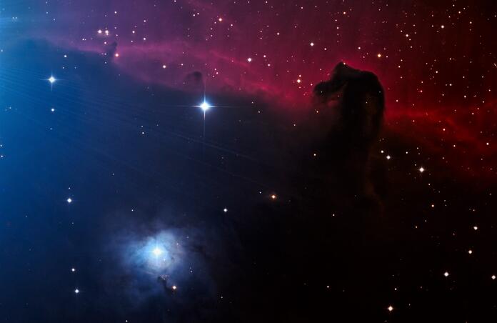 The horse head nebula 