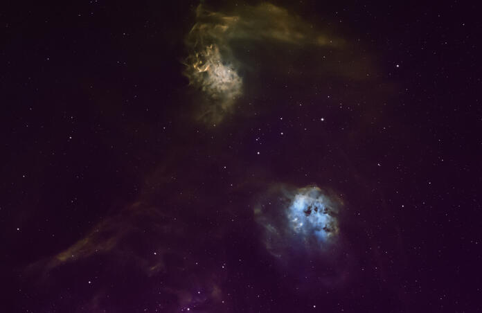 IC405 and IC410  Baby Stars