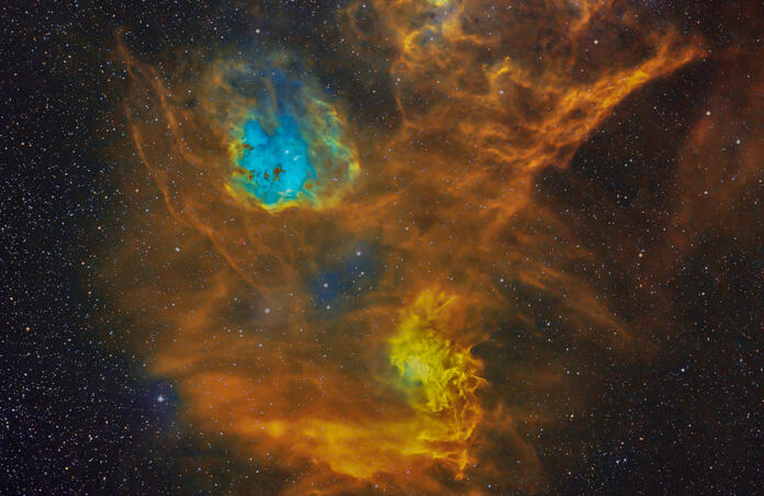 IC 405 and IC 410