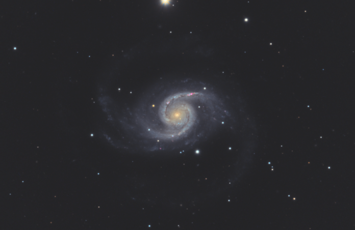 NGC 1566: The Spanish Dancer Spiral Galaxy from CHI-3