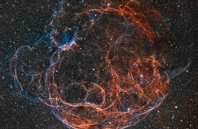 Simeis 147 or SH2-240 the "Spaghetti Nebula"