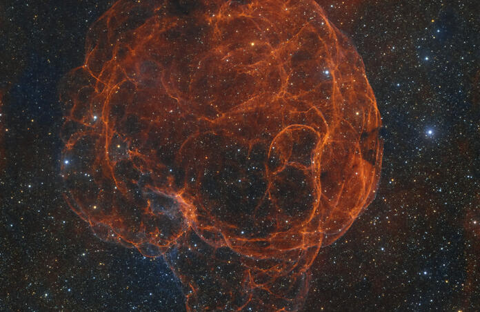 Sharpless 240 - the Spaghetti Nebula