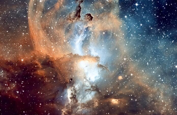 NGC 3576 The Statue of Liberty Nebula