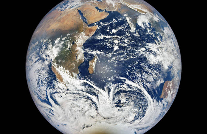 Earth seen from space