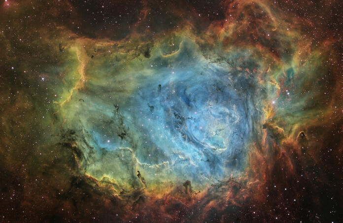 M8 Lagoon Nebula Narrowband