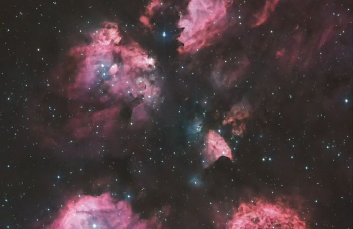 NGC 6334 - The Cat's Paw Nebula 