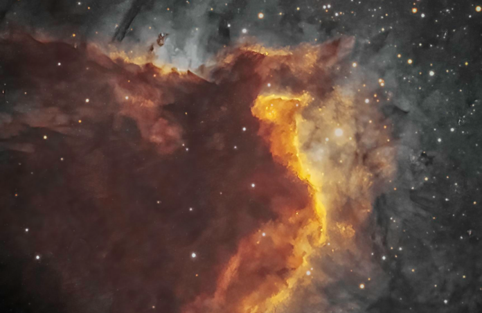 SH2-155 Nebula